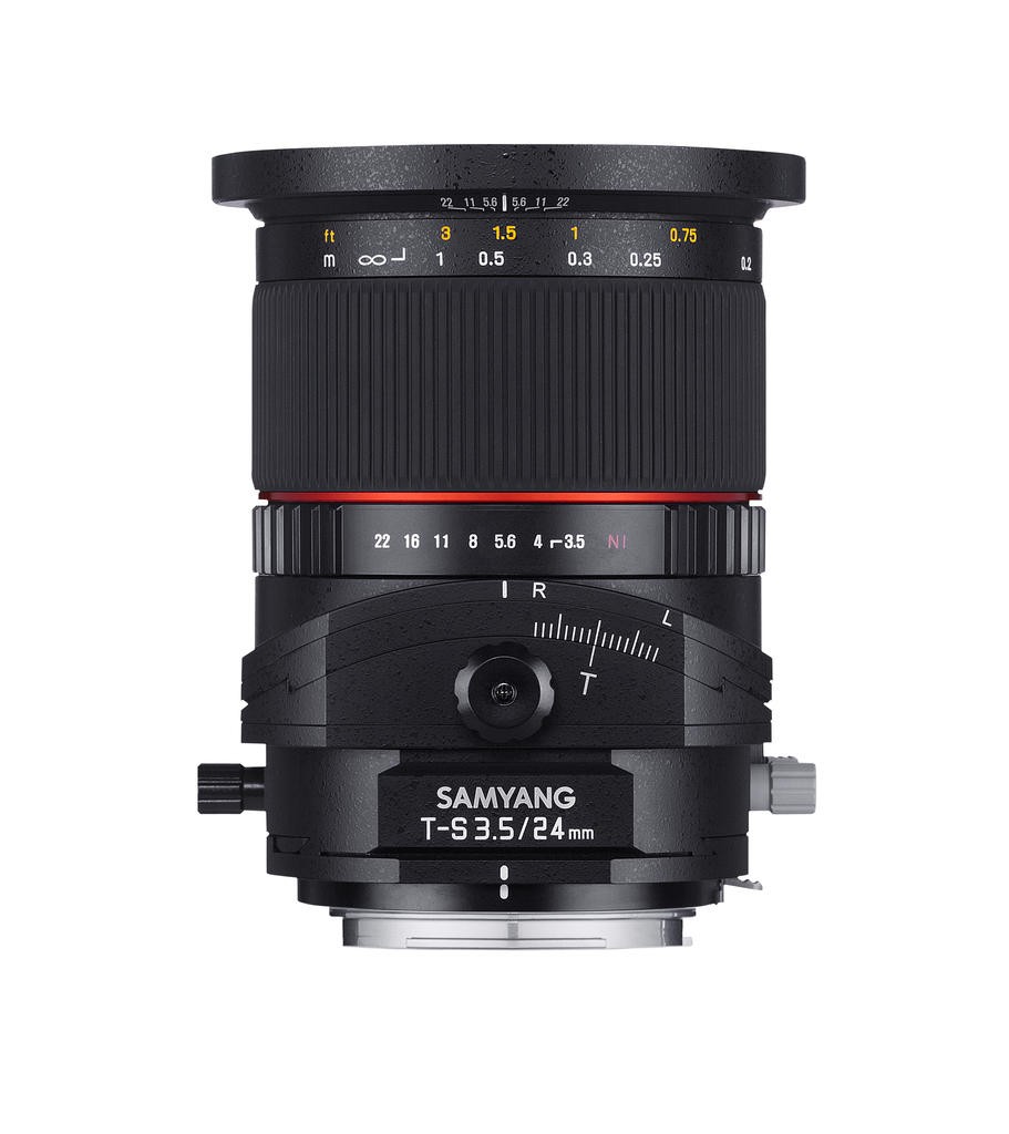 Samyang Objectif pour Sony E 24 mm T-S F3.5 Noir 
